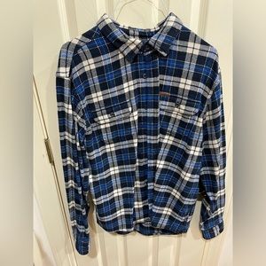 Orvis Flannel Long Sleeved Shirt- Size Large
